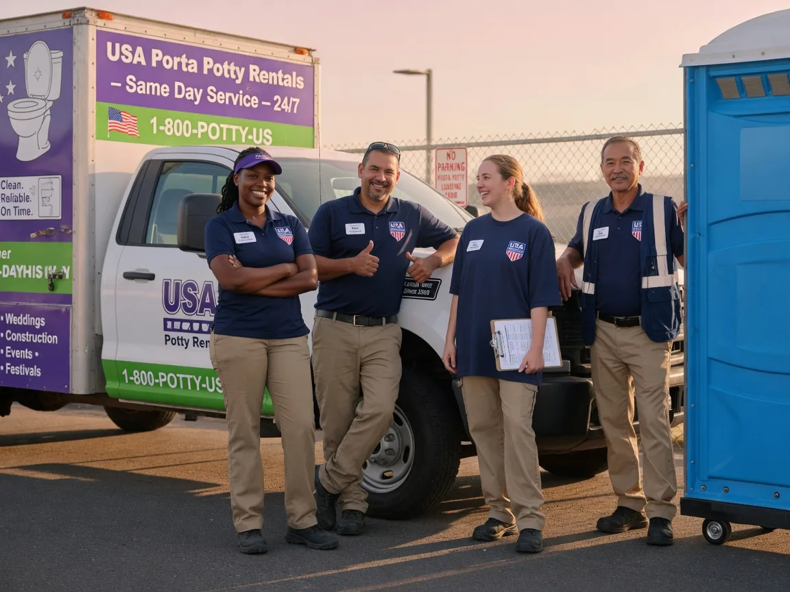 Porta Potty Rental company in Palmyra, MI