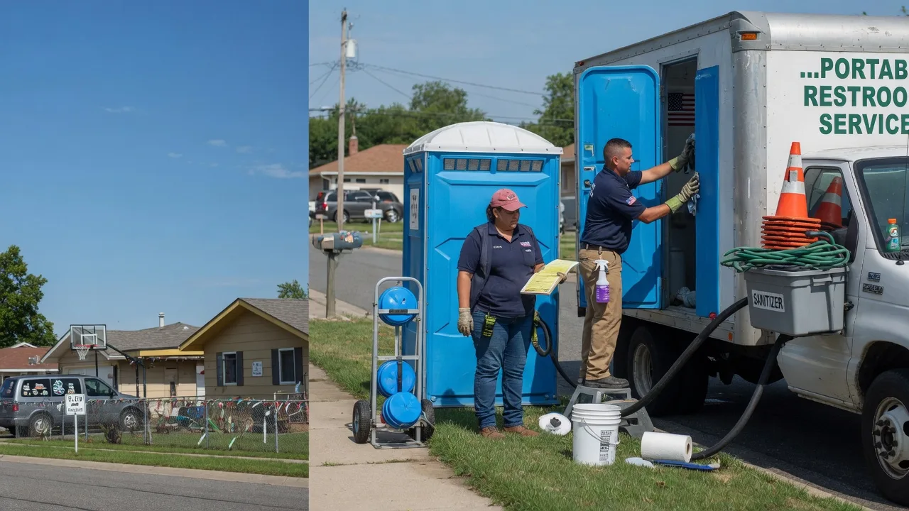 Portable Toilet Rental in Palmyra, MI near me